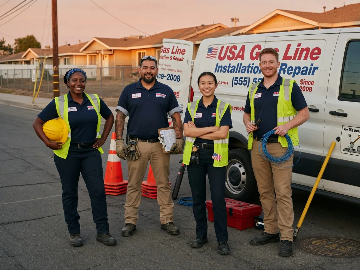Gas Line Installation company in Cherry Creek, NY